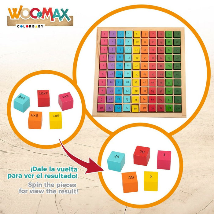 Joc de Îndemânare Woomax 101 Piese 19 x 2 x 19 cm (6 Unități)