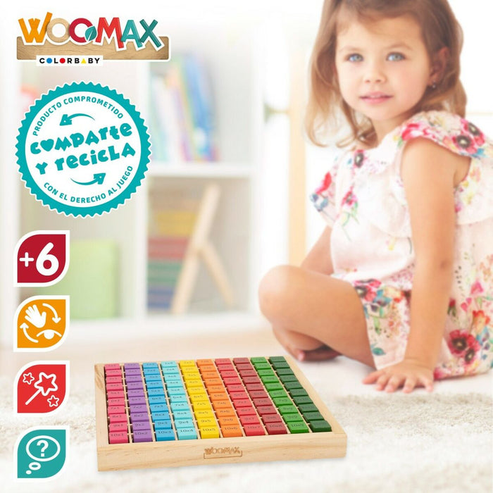 Joc de Îndemânare Woomax 101 Piese 19 x 2 x 19 cm (6 Unități)