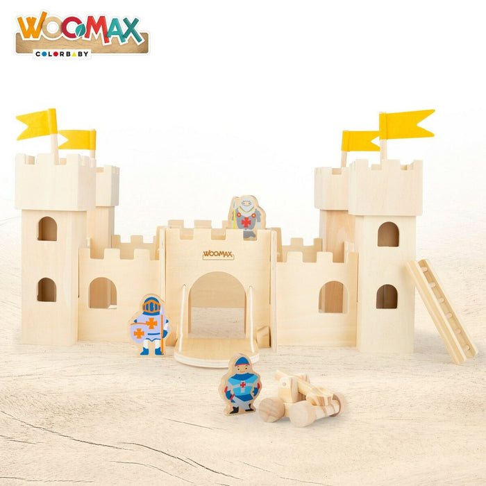 Castel Woomax Jucărie 9 Piese 2 Unități