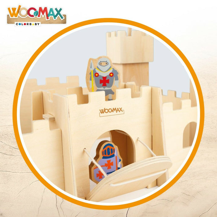 Castel Woomax Jucărie 9 Piese 2 Unități