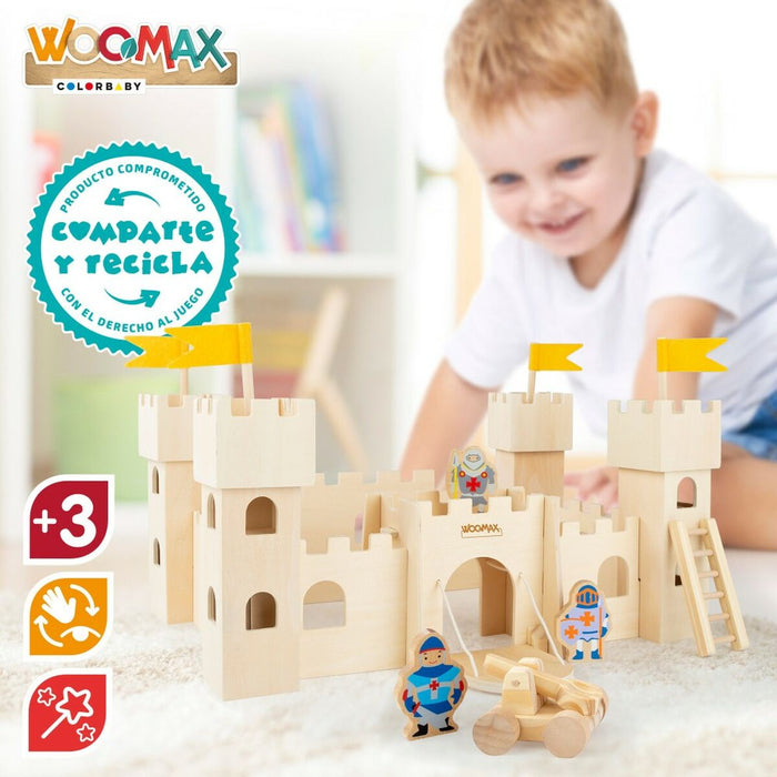 Castel Woomax Jucărie 9 Piese 2 Unități