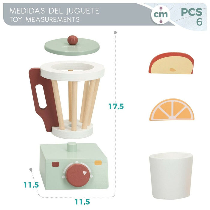 Mixer de jucărie Woomax 6 Piese 11,5 x 17,5 x 11,5 cm (6 Unități)