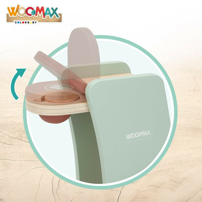 Cafetieră jucărie Woomax 6 Piese 10 x 16 x 17 cm (6 Unități)