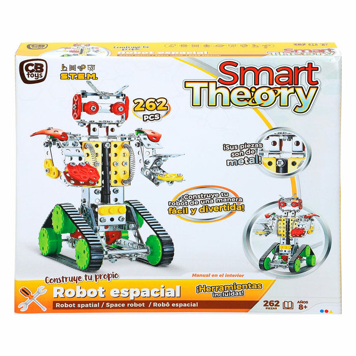 Set de Construcție Colorbaby Smart Theory 262 Piese Robot (6 Unități)