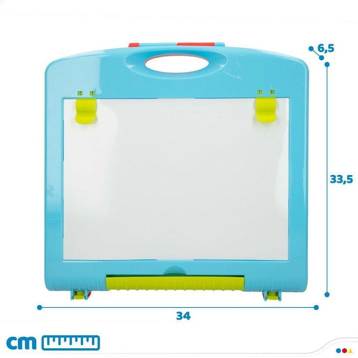 Tablă cu Două Fețe Colorbaby 34 x 31 x 29 cm 2 Unități 34 x 31 x 29 cm