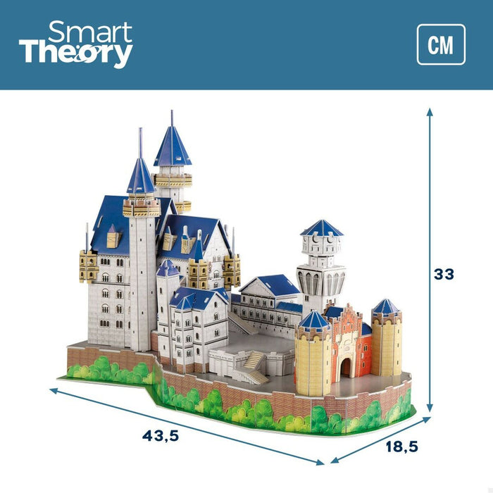 Puzzle 3D Colorbaby New Swan Castle 95 Piese 43,5 x 33 x 18,5 cm (6 Unități)