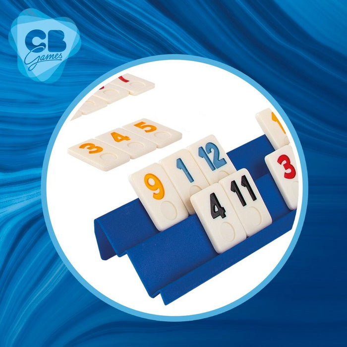 Joc de Masă Colorbaby Rummi 24,5 x 3 x 6 cm (6 Unități) (112 Piese)