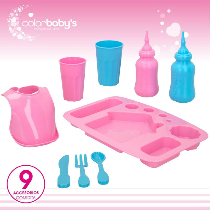 Accesorii pentru papusi Colorbaby Păpușă Bebe 15 Piese 20 x 2 x 15 cm 12 Unități