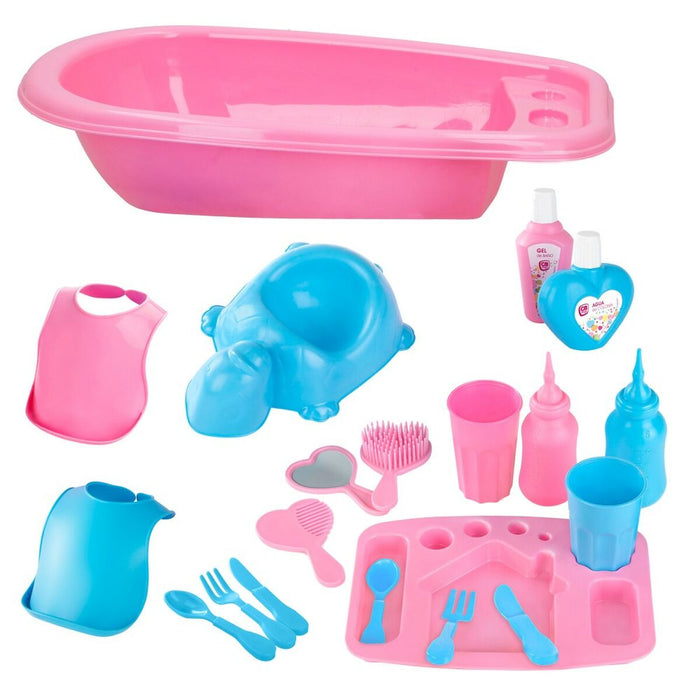 Accesorii pentru papusi Colorbaby Păpușă Bebe 20 Piese 39 x 9,5 x 21,5 cm 6 Unități
