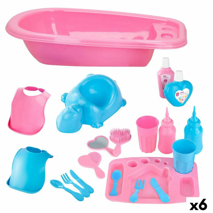 Accesorii pentru papusi Colorbaby Păpușă Bebe 20 Piese 39 x 9,5 x 21,5 cm 6 Unități