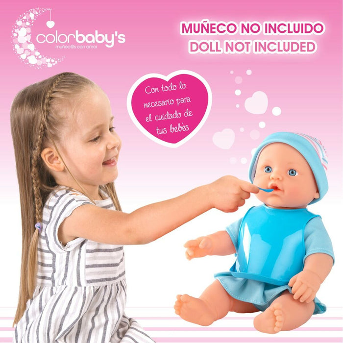 Accesorii pentru papusi Colorbaby Păpușă Bebe 20 Piese 39 x 9,5 x 21,5 cm 6 Unități
