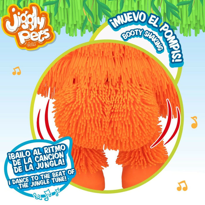 Jucărie de Pluș Eolo Jiggly Pets 29 x 25,5 x 17,5 cm (2 Unități)