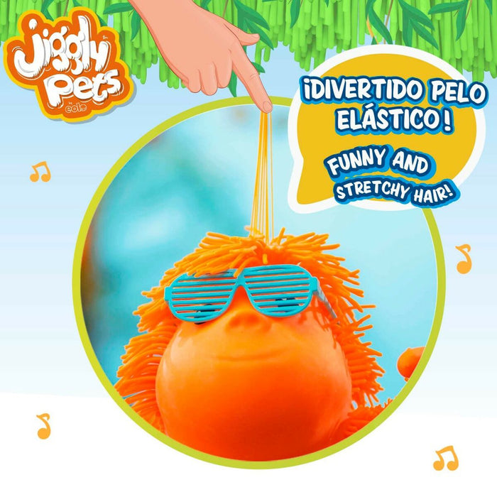 Jucărie de Pluș Eolo Jiggly Pets 29 x 25,5 x 17,5 cm (2 Unități)