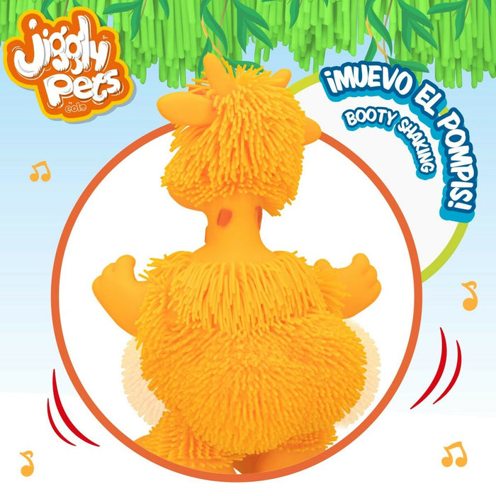 Jucărie de Pluș Eolo Jiggly Pets Girafă 21 x 28,5 x 16 cm (4 Unități)