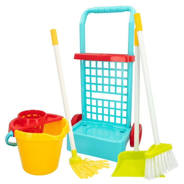 Coș de Curățare cu Accesorii Colorbaby My Home 30,5 x 55,5 x 19,5 cm (4 Unități)