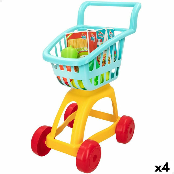 Cărucior de cumpărături Colorbaby My Home 4 Unități 30 x 54 x 41 cm