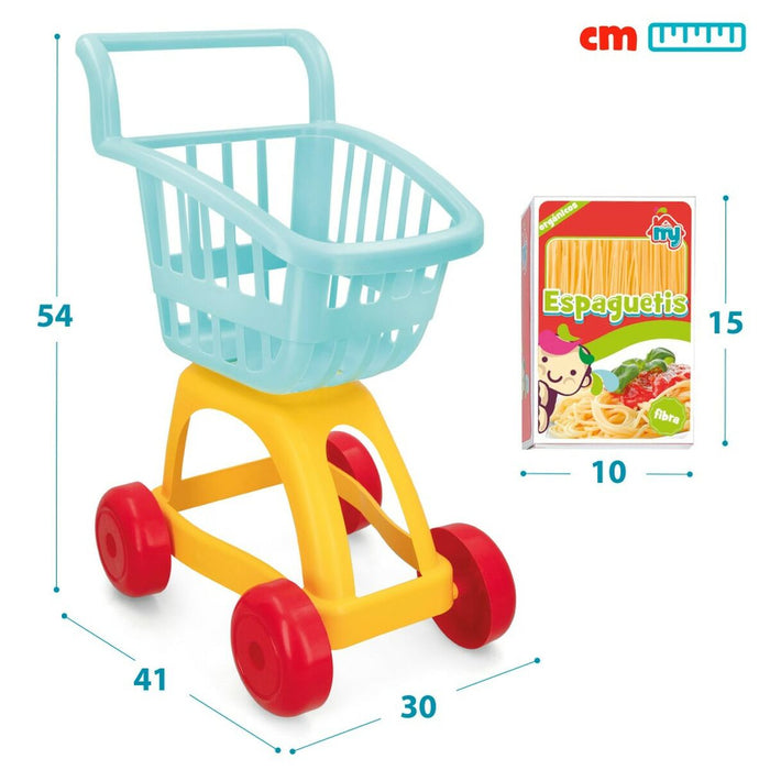 Cărucior de cumpărături Colorbaby My Home 4 Unități 30 x 54 x 41 cm