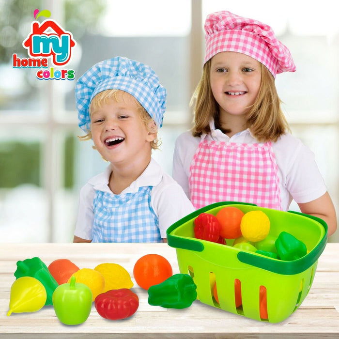 Set de Alimente de Jucărie Colorbaby 22 Piese (12 Unități)