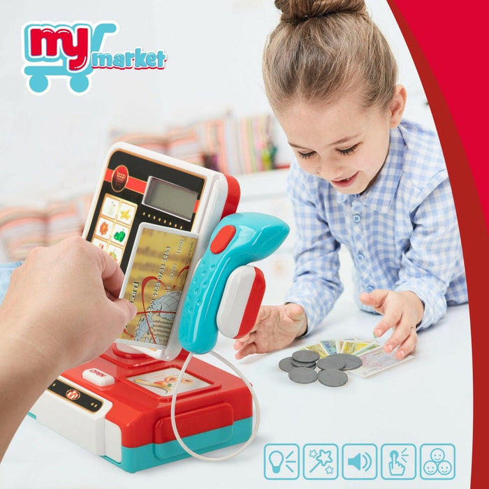 Casă de marcat de jucărie Colorbaby My Home 17 Piese 18 x 19 x 11 cm 6 Unități