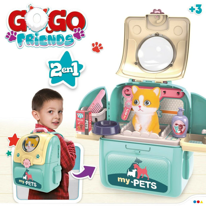Rucsac pentru animale de companie Colorbaby GoGo Friends Jucărie 39,5 x 43 x 17 cm (6 Unități)