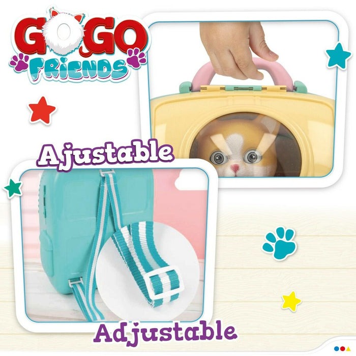Rucsac pentru animale de companie Colorbaby GoGo Friends Jucărie 39,5 x 43 x 17 cm (6 Unități)