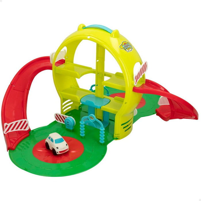 Garaj Portabil Motor Town 3 nivele Mașină Verde 61,5 x 33 x 68,5 cm (2 Unități)