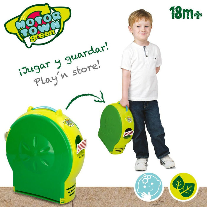 Garaj Portabil Motor Town 3 nivele Mașină Verde 61,5 x 33 x 68,5 cm (2 Unități)