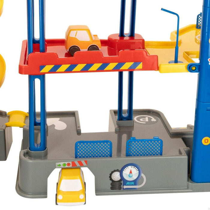 Garaj Parking cu Vehicule Motor Town 4 nivele 70 x 55 x 28 cm (2 Unități)