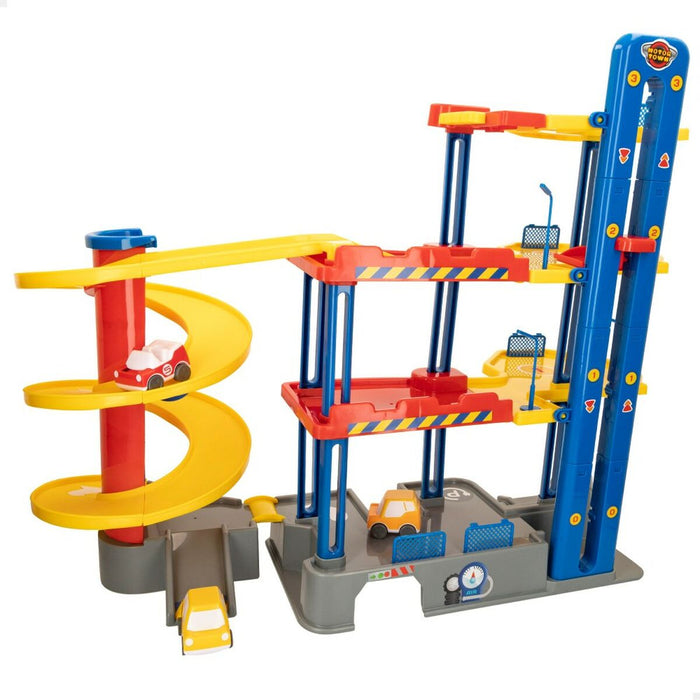 Garaj Parking cu Vehicule Motor Town 4 nivele 70 x 55 x 28 cm (2 Unități)