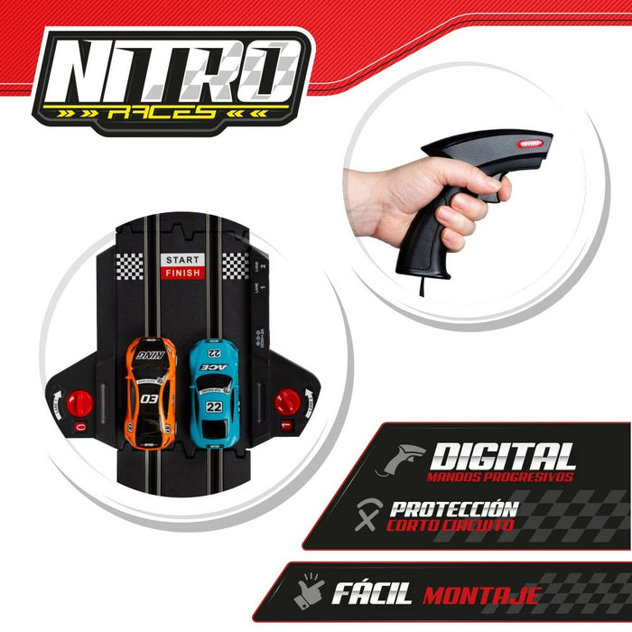 Pistă de Curse Speed & Go 2 mașină 2 Unități 165 x 24,5 x 95 cm