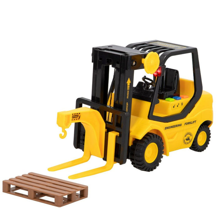 Tractor cu Fricțiune Speed & Go 1:16 Lumină Sunet 22,5 x 13 x 9,5 cm (6 Unități)