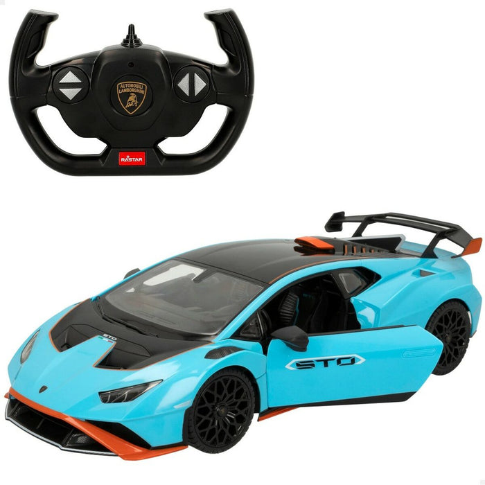 Mașină Radio Control Lamborghini Huracán STO Albastru 1:14 (2 Unități)