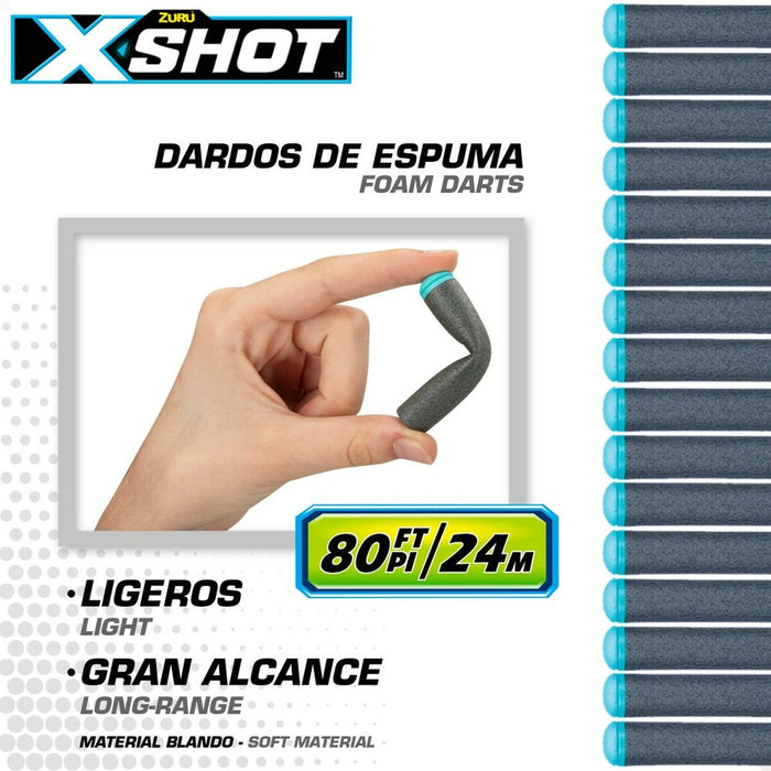 Pistol cu Săgeți Zuru X-Shot Excel MK3 17 x 12 x 4,5 cm 6 Unități