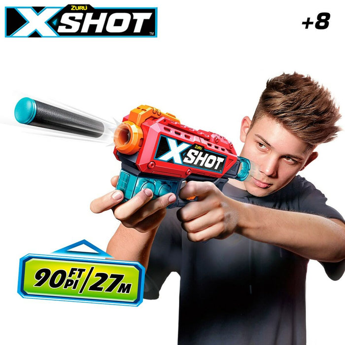 Pistol cu Săgeți Zuru X-Shot Excel Kickback 12 Unități 20 x 13 x 4 cm