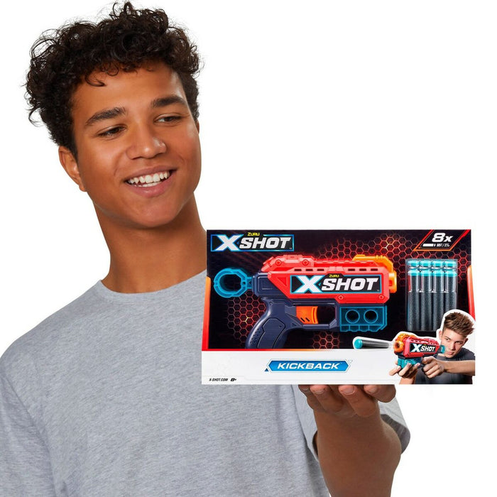 Pistol cu Săgeți Zuru X-Shot Excel Kickback 12 Unități 20 x 13 x 4 cm