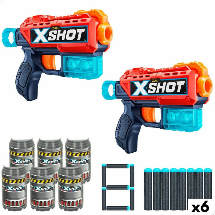 Pistol cu Săgeți Zuru KICKBACK 20 x 13 x 4 cm (6 Unități)
