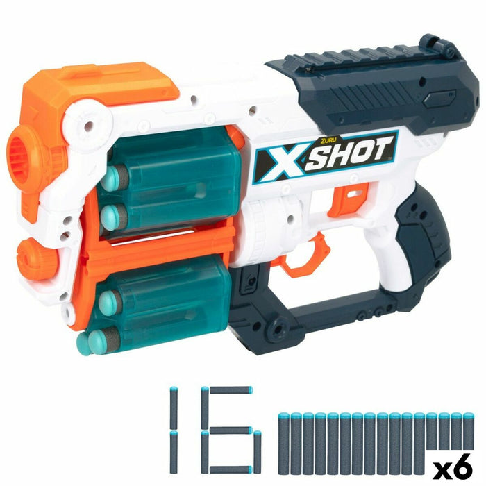 Pistol cu Săgeți Zuru X-Shot Excel Xcess TK-12 30 x 19 x 5 cm 6 Unități
