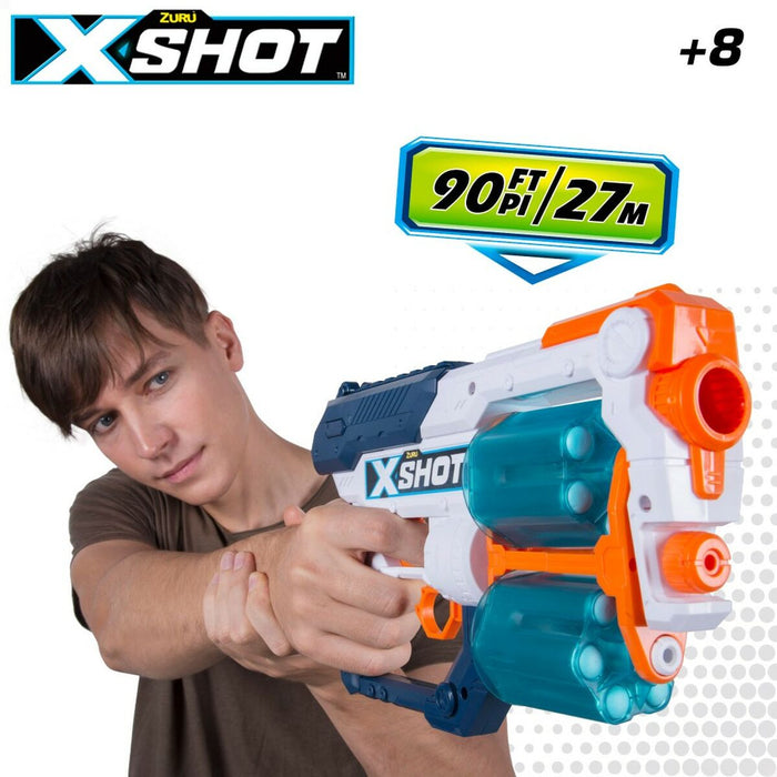 Pistol cu Săgeți Zuru X-Shot Excel Xcess TK-12 30 x 19 x 5 cm 6 Unități