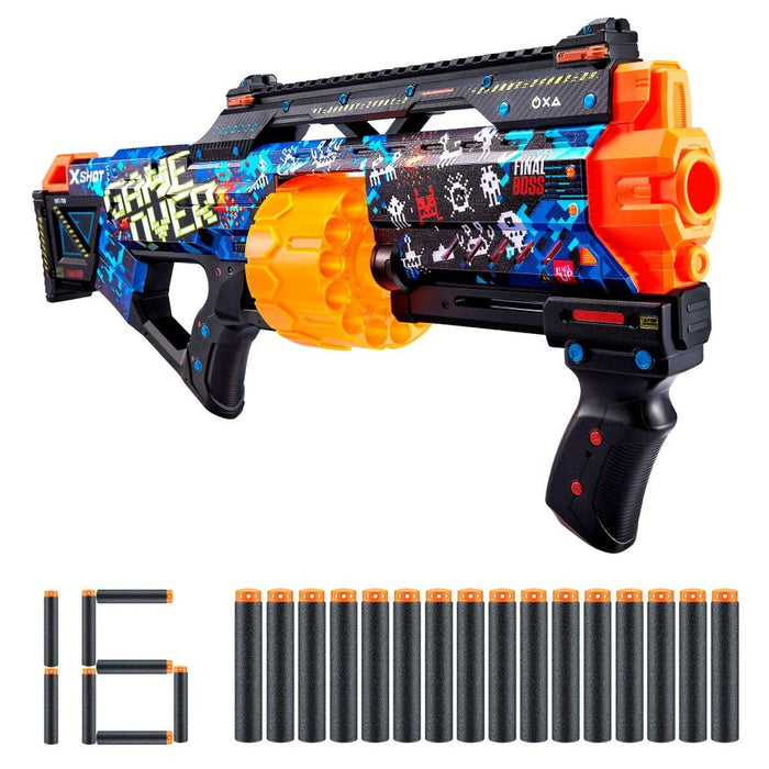 Pistol cu Săgeți Zuru X-Shot Last Stand 58,5 x 23,5 x 9 cm (6 Unități)