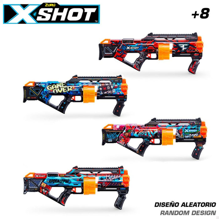 Pistol cu Săgeți Zuru X-Shot Last Stand 58,5 x 23,5 x 9 cm (6 Unități)