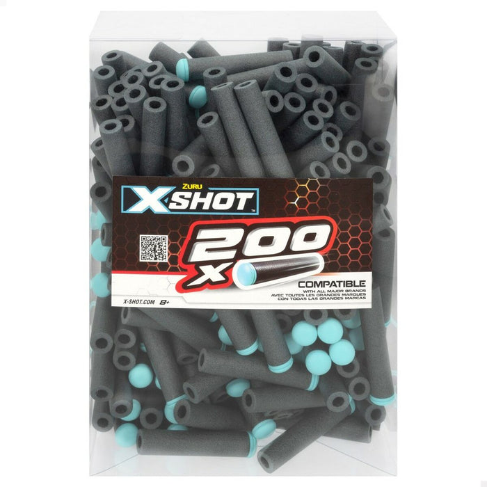 Darts Zuru X-Shot 200 Piese 7 x 1 x 1 cm (12 Unități)