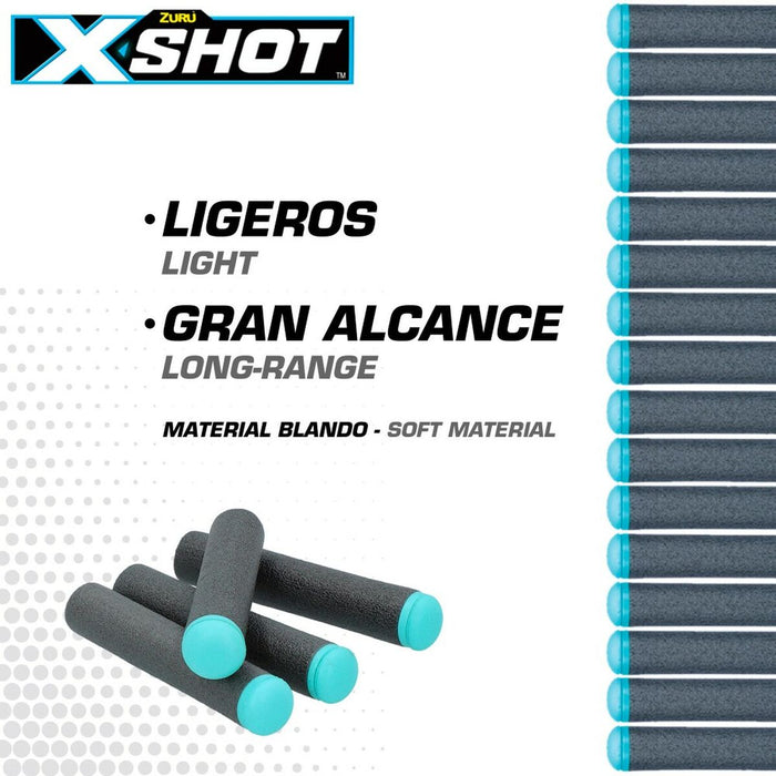 Darts Zuru X-Shot 200 Piese 7 x 1 x 1 cm (12 Unități)