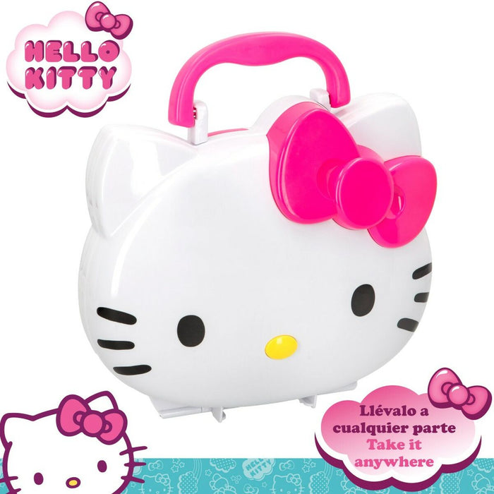 Set de Machiaj pentru Copii Hello Kitty Geantă 36 Piese (2 Unități)