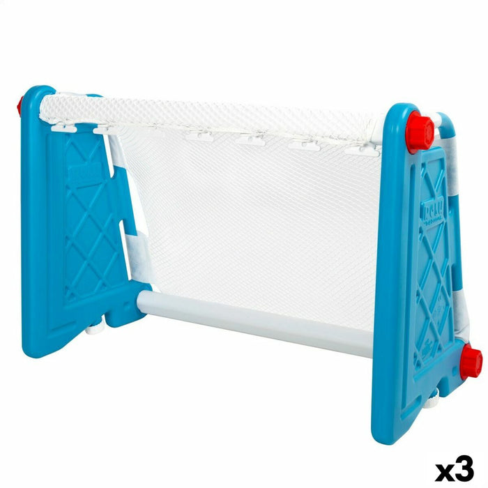 Poartă de Fotbal Fisher Price Infantil 79 x 51,5 x 39 cm (3 Unități)