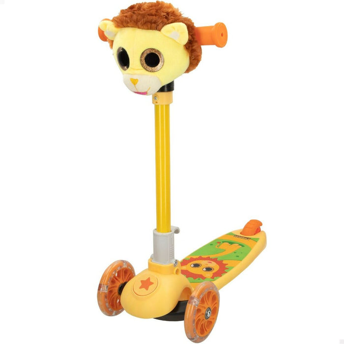 Trotinetă Scuter K3yriders Lion Galben 4 Unități