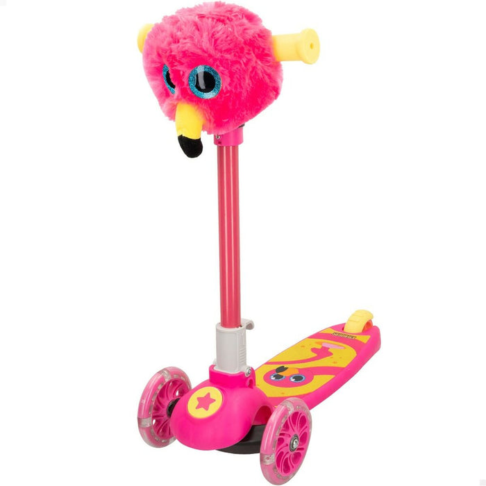 Trotinetă Scuter K3yriders Flamingo Roz 4 Unități