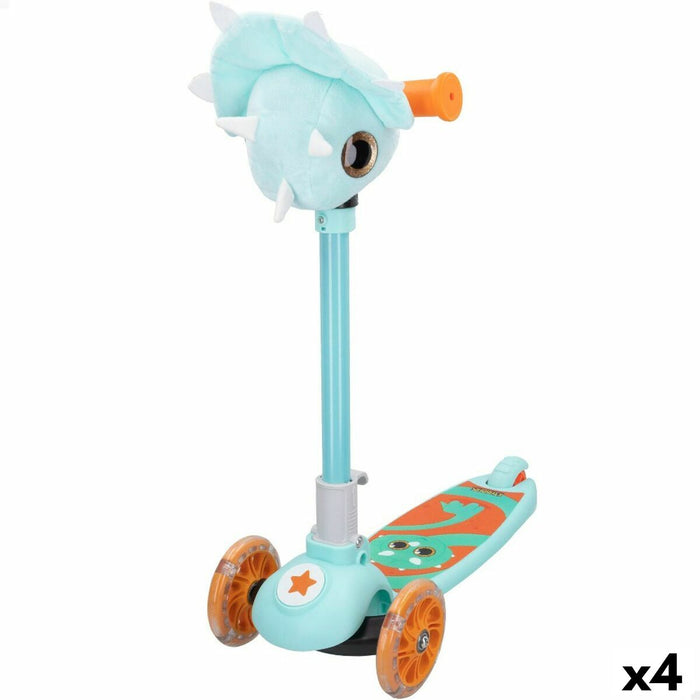 Trotinetă Scuter K3yriders Dino Albastru 4 Unități