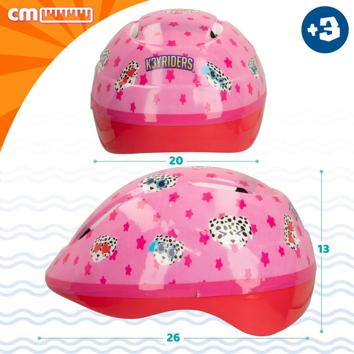 Cască pentru Copii K3yriders DOTTY 52-55 cm (4 Unități)