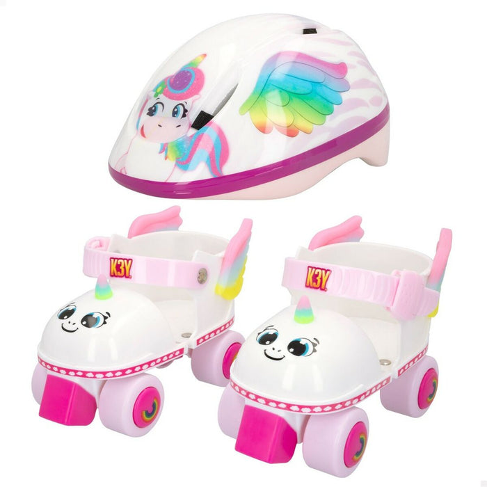 Patine cu Rotile K3yriders Unicorn Cască 24-30