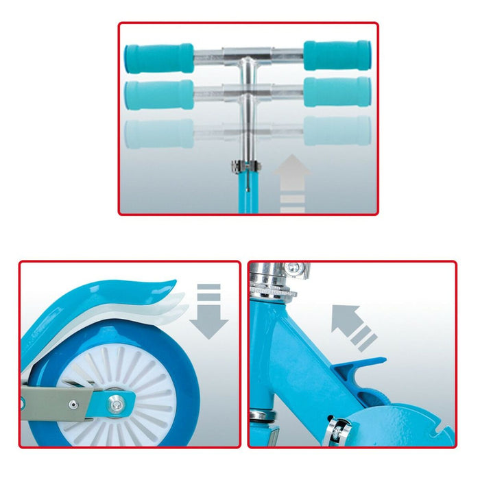Trotinetă Colorbaby Albastru 6 Unități
